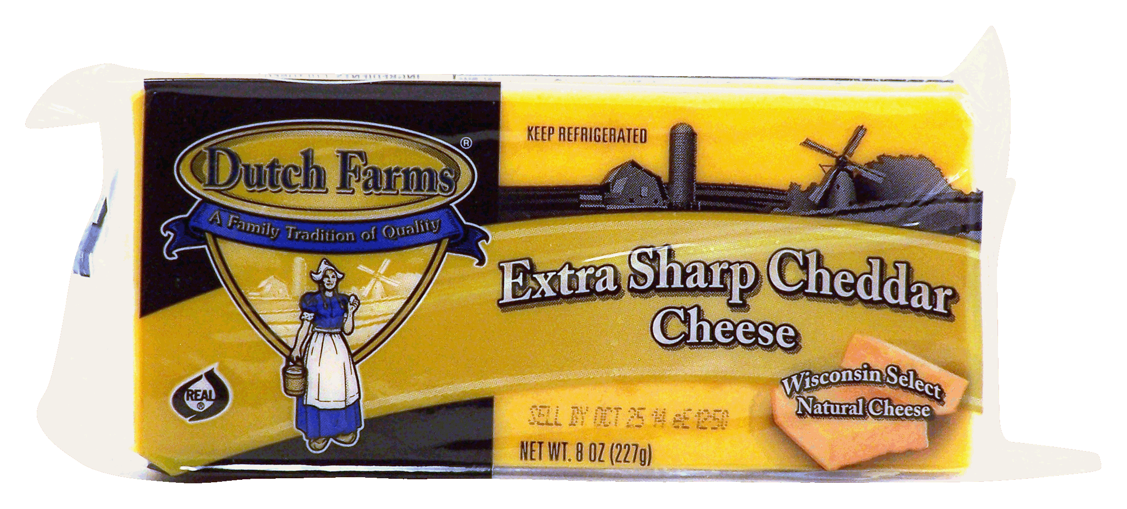 Dutch Farms  extra sharp cheddar cheese Full-Size Picture